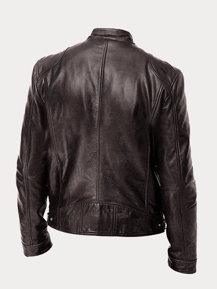 Lucian | Elegante Lederjacke